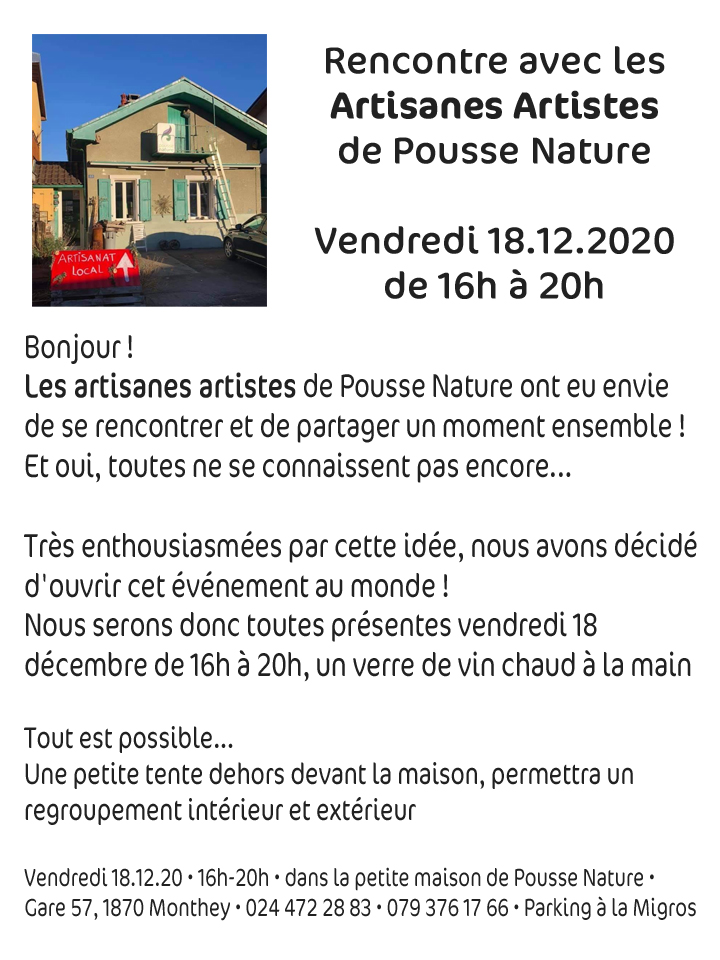 Rencontre artisanes artistes